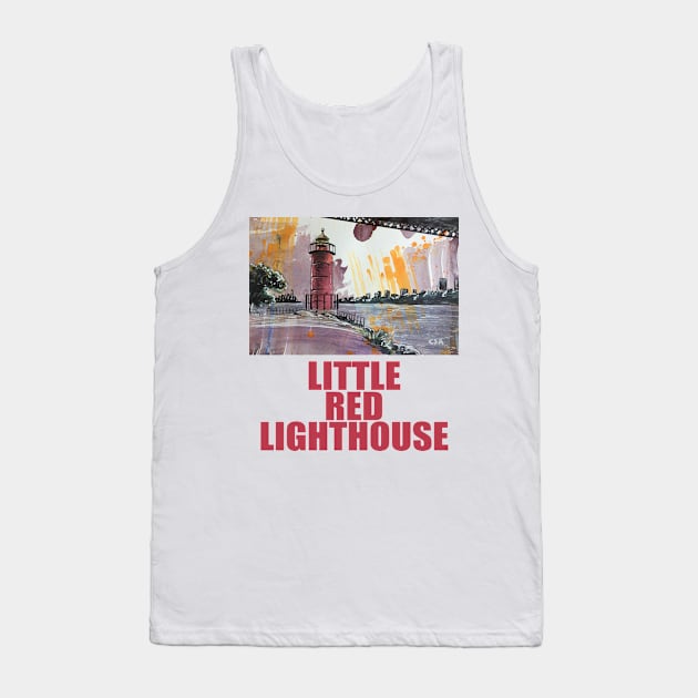 LITTLE RED LIGHTHOUSE Tank Top by MasterpieceArt